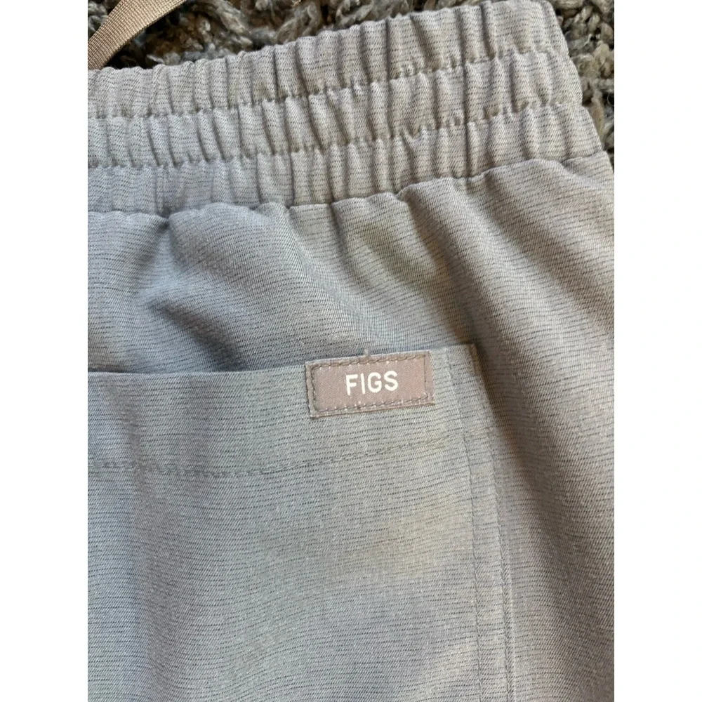 Figs Technical Collection Pants Cargo Scrub Classic Straight Leg Gray SZ S 29x30